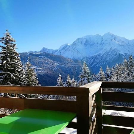 Studio Bettex 4P- Vue Mont-Blanc سا جيرفي لي با المظهر الخارجي الصورة